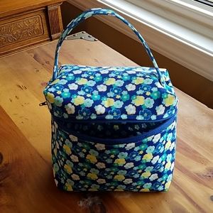 Travel Cosmetics Bag with name brand toiletries